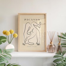 Pegziz Minimalist Sanatsal Picasso Duvar Dekor Tablosu