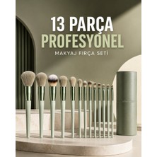 Meks Profesyonel Makyaj Fırça Seti 13 Parça Yumuşak Kıllı Fırça Seti Far Fırças - HEP-2332-468