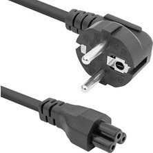 1.5 Metre Notebook Güç Kablosu 3 Pinli Adaptör Kablosu Laptop Adaptör Kablosu 3 Uçlu Power Kablo Bilgisayar Güç Kablosu 3 Girişli Adaptör Şarj Kablosu