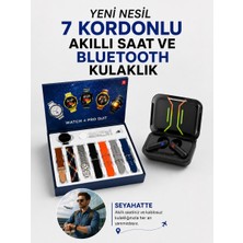 Meks 2025 Model Kablosuz Kulaklık ve Yeni Nesil Akıllı Saat Metal Kayış Plastik Kay? - HEP-6269-528