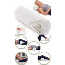 Dear Visco Çok Amaçlı Visco Yastık Bel Boyun Bacak Için Ortopedik Yastık Ergonomik Silindir Yastık 46*14 cm