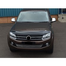 Tuning Vadisi Amarok Kaput Rüzgarlığı Maskesi 2010 2022 Piano Black