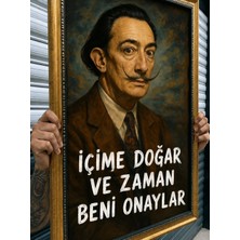 Musnig Dekoratif Sanatsal Çerçeveli Tablo Dali