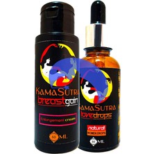 Guzzy L.kamasutra 60 ml Kadına Göğüsözel Geliştirilmiş Şekillendirme Memliftbakım Kremi+ Kadınlara Özel Uyarıcıdamla