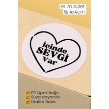 Alışveriş Kurdu Thank You Sticker Teşekkürler Etiketi Kargo Ambalaj Paketleme Etiketi 4x4 70 Adet