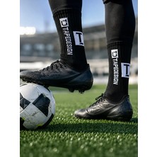 Voltrike Kaydırmaz Silikon Tabanlı Siyah Spor Çorabı
