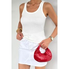 Gülseli Kadın Kalın Askılı Kaşkorse Bluz P-00021722