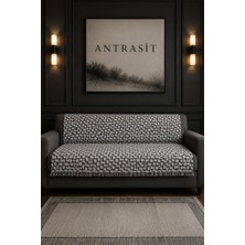 Higliving \ Labirent /desen / Modern / Dokuma / Koltuk Örtüsü / Iki Yönlü Saçaklı / Çekyat / Kanepe / Örtüsü 170X210