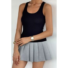 Gülseli Kadın Kalın Askılı Kaşkorse Bluz P-00021722