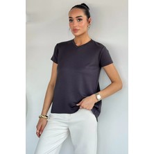 Gülseli Kadın V Yaka Basic Tişört P-00021703