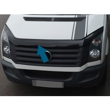 Tuning Vadisi Crafter Kaput Rüzgarlığı Maskesi 2006 2017 Arası Parlak Siyah