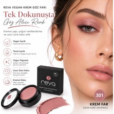 Reva Vegan Krem Göz Farı - No. 301 | Temiz Içerik, Uzun Süre Kalıcı & Mono Cream Eyeshadow