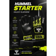 Hummel Gk Black-Yellow Çocuk Kaleci Eldiveni