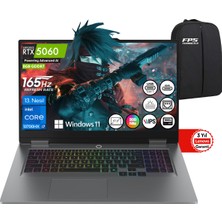 Lenovo Loq I7-13700HX RTX5060 64GB Ram 2tb SSD 17.3" Fhd IPS W11 83JH00BQTR Taşınabilir Bilgisayar
