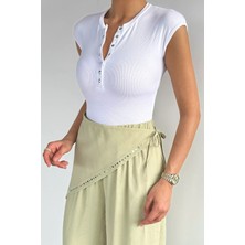 Gülseli Kadın Çıtçıtlı Kaşkorse Bluz P-00021833