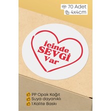 Alışveriş Kurdu Thank You Sticker Teşekkürler Etiketi Kargo Ambalaj Paketleme Etiketi 4x4 70 Adet