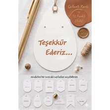 Alışveriş Kurdu 4X6CM 100 Adet Sallantı Kartı Paketleme Özelleştirilebilir Delikli Marka Etiketi
