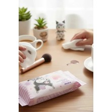 Miniso Sanrio Lisanslı Kuromi Tatlı Fabrikası Serisi Kapaklı ve Pipetli Dekoratif Seramik Bardak 400 ml
