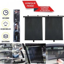 Viteksa Perde Otomatik Makaralı Yan Cam 2li