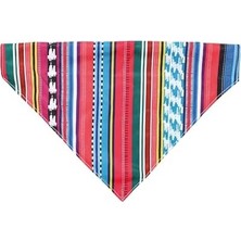 Urban Style Jazz Strıpes Bandana Collar (L)