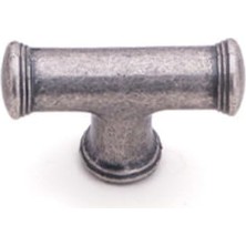 08 mm Antik Gümüş Rengi Klasik Kulp