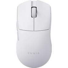 Evnıa Serisi SPK9718 Kablosuz Bluetooth Dual Mod 30000DPI 6 Tuşlu Optik Oyuncu Mouse Beyaz