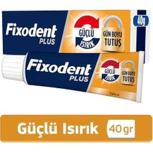 Plus Güçlü Isırık Diş Protezi Yapıştırıcı Krem 40 G