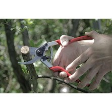 J467 Budama Makası Alüminyum Saplı, 275 mm Komple Uzunluk,35 mm Dal Kesme Çapı