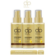 Dp Daily Perfection Saç Bakım Yağı Argan Yağlı ve E Vitaminli 100 ml x 3 Adet