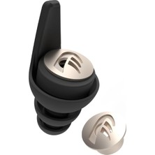 Dynamıc Ear Filter-15 Db Yüzme, Uçuş, Ofis, Barlar, Restoranlar, Kafeler, Sinemalar ve Tiyatrolar Için Su Geçirmez Kulak Tıkaçları Yeniden Kullanılabilir Işitme Koruması Yüksek Konfor 4 Farklı Boyutta