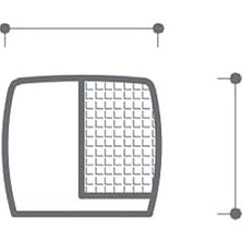 Kapı Stoper 34 mm Nkel Saten-Syah Plastk - DDS1015 0034 Nb-P6