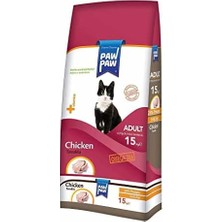 Pawpaw Yetişkin Kedi - Tavuklu Kuru Mama 15 kg