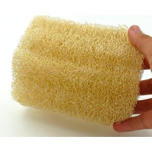 Soap Doğal Kabak Bulaşık Süngeri 10 cm Doğal Lifler Anti-Bakteriyel 1 Adet