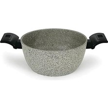 Flonal Cookware Monolite Magma-Tech Plus Güveç Tenceresi, 2 Saplı, 20 cm