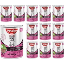 Büyük Pazar Store Yavru Kedi Tavuklu Pate 400 gr x 12 Adet