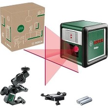 & Quigo Çizgi Lazer +Mm2 (Kolay ve Çok Yönlükkonumlandırma, +/- 4° Otomatik Hizalama Aralığı, Çalışma Alanı: 10M, Geri Dönüştürülmüş Karton Kutu)