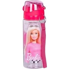 500ML Pipetli Askılı Kilitlenebilir Su Matarası, Pembe