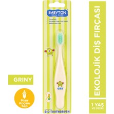 Babyton 1-6 Yaş Ultra Soft Ekolojik Diş Fırçası Griny