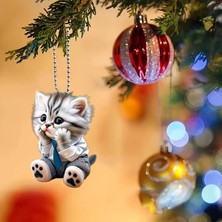 Kedi Amahtarlık ve Araba Dikiz Ayna Süsü (Sevimli)