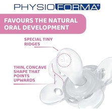 Physioforma Silikon Emzik (16-36 Ay, 2'li), Pembe