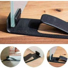 Yapışkanlı Kapı Stoperi 2'li Kapı Durdurucu Plastik Kapı Altı Takozu