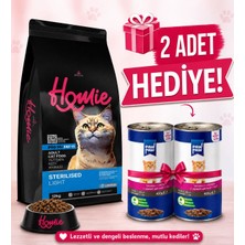 Homie Tavuklu Kısır Kedi Mamasi 12 kg