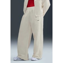 Nike Sportswear Windrunner Women's Shine Trousers Pant Kadın Eşofman Altı Krem