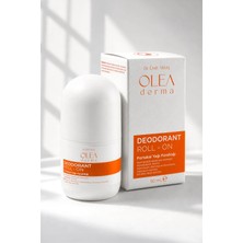 Oleaderma Roll-On Deodorant Kadın 50 ml Aromatik Koku ile Hassas Ciltler İçin Etkili Koruma