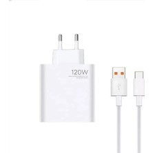 120W Xiaomi Turbo Şarj ve Turbo Type-C Kablo Şarj Seti