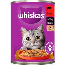 Whiskas Biftekli Konserve Kedi Maması 400 G