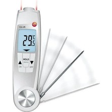 Testo 104 IR Hem Lazerli Hem Problu Gıda Termometresi