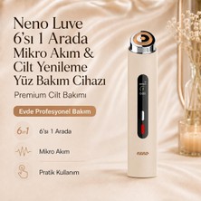Neno Beauty Luve 6’sı 1 Arada Mikro Akım ve Cilt Yenileme Yüz Bakım Cihazı