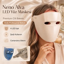 Neno Beauty Alva LED Yüz Maskesi – 4 Işık Teknolojili Premium Cilt Bakım Maskesi