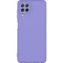 Tekno Grup Galaxy M32 Kılıf Içi Kadife Yumuşak Lansman Kılıf-Lila
